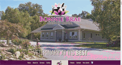 Desktop Screenshot of bonniebraeveterinaryhospital.com